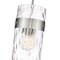 Z-Lite Fontaine 3 Light Pendant, Brushed Nickel & Clear 3035P9-BN - alternate 5
